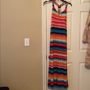 Multicolor dress.